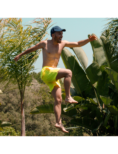 Men's Swimsuit Fluor Yellow
