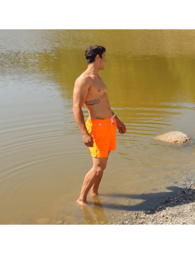 Men's Swimsuit Fluor Orange