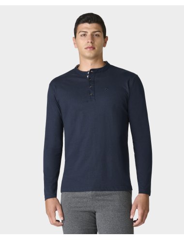 Navy Long-Sleeve T-shirt Tolk