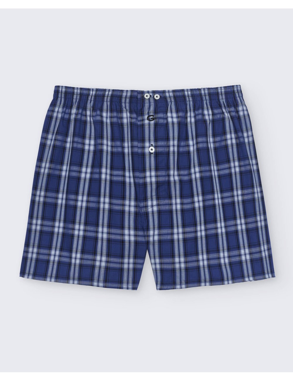 Bóxer de tela cuadros grandes azul hombre Giulio | Calzoncillos cómodos | Calidad asegurada | Bóxer Gower Bóxer de tela cuadros grandes azul hombre Giulio | Calzoncillos cómodos | Calidad asegurada | Bóxer Gower