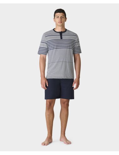 Pijama Punto Corto Hombre de rayas Giulio | Elegancia y comodidad | Pijama Arm