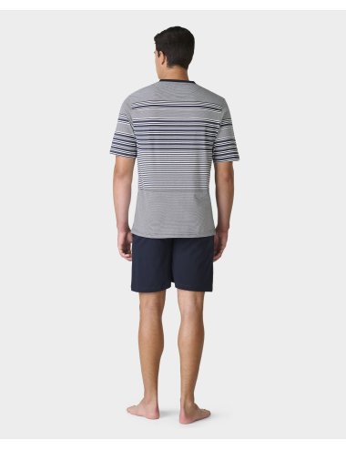 Pijama Punto Corto Hombre de rayas Giulio | Elegancia y comodidad | Pijama Arm