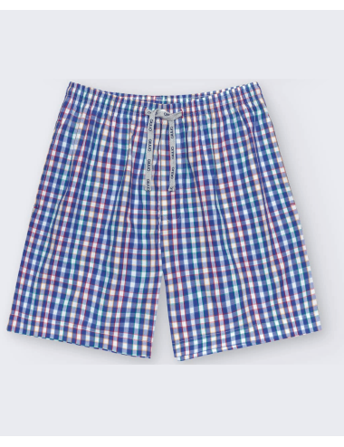 Pantalón de Pijama Corto Hombre de cuadros Giulio | Elegancia y frescura | Pantalón Pijama Aimar