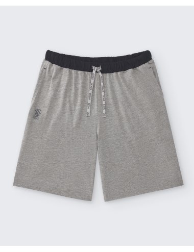 Grey Knitted Short Pants