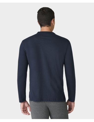 Navy Long-Sleeve T-shirt Tolk