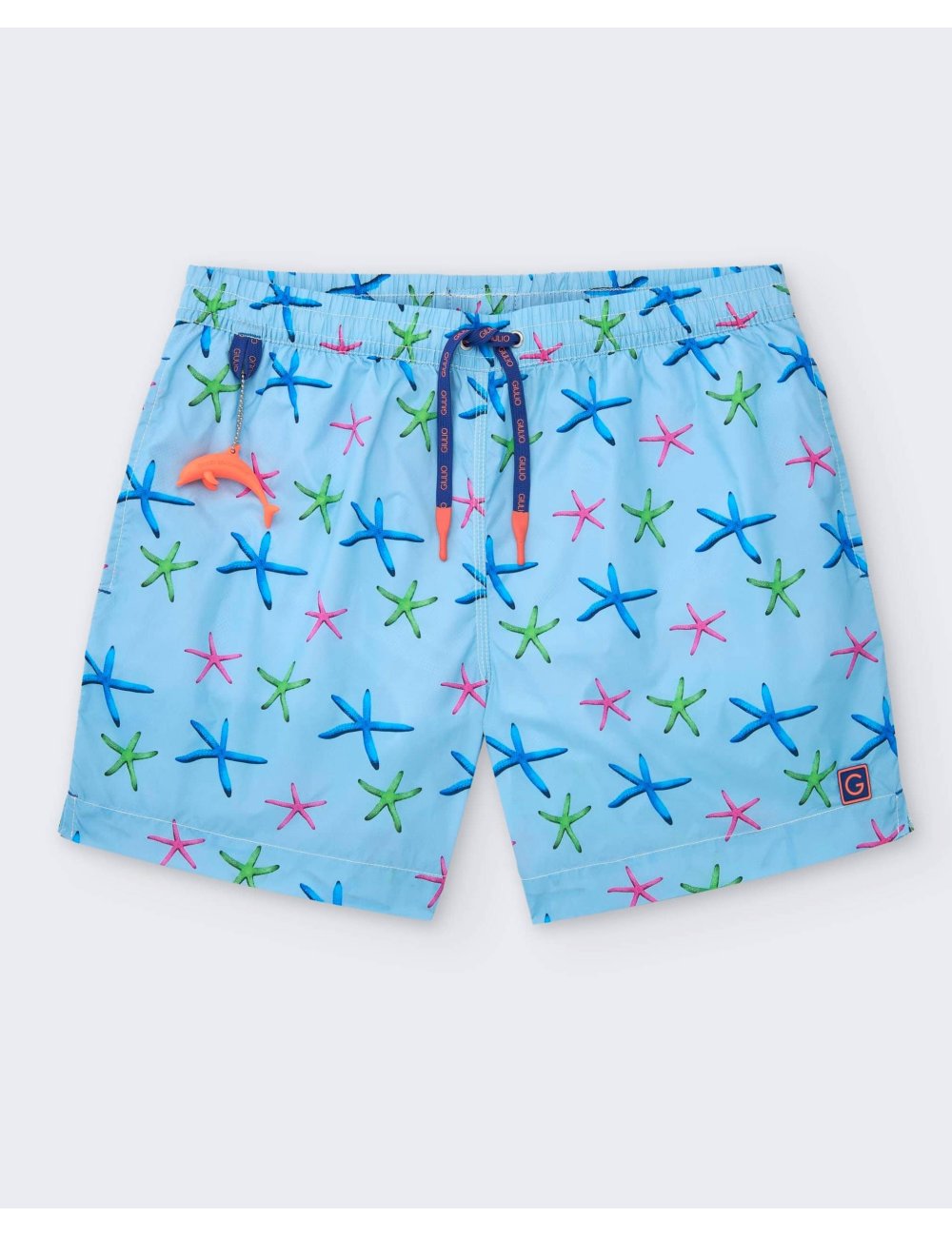 Men’s Seastar Swim Shorts |Modern Seastar Print – GIULIO Men’s Seastar Swim Shorts |Modern Seastar Print – GIULIO