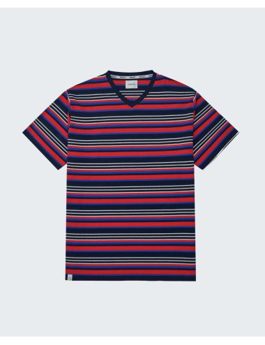 Pijama Corto Hombre de Punto con Rayas Giulio | Confort y frescura | Pijama Riley