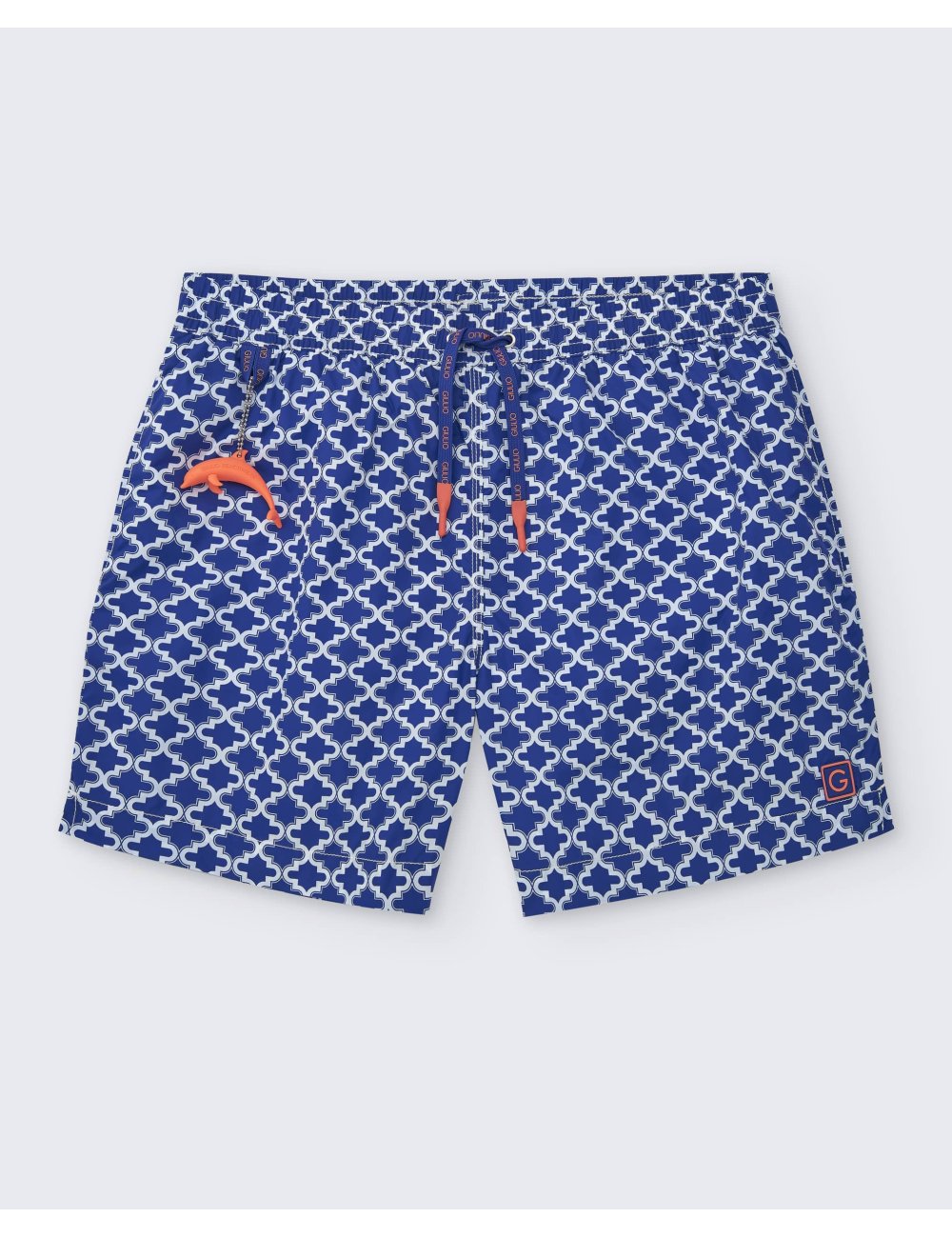 Bañador Hombre Gregson | Estampado Geométrico Moderno en Azul - GIULIO Bañador Hombre Gregson | Estampado Geométrico Moderno en Azul - GIULIO