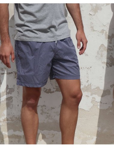 GIULIO Printed Swim Shorts – PRASLIN Model