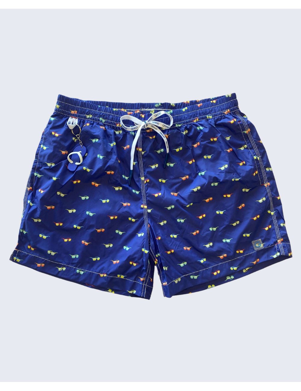 GIULIO Printed Swim Shorts – WATCHES Model GIULIO Printed Swim Shorts – WATCHES Model