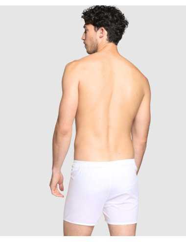 Basic plain white fabric boxer – Popelin Boxer