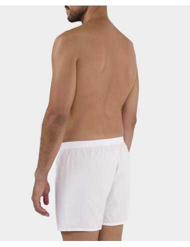 Basic plain white fabric boxer – Popelin Boxer