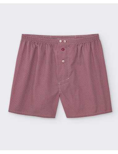 Men’s Geometric Woven Boxer Mick |100% Cotton | Giulio
