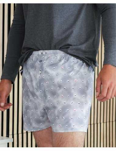 Bóxer de tela hombre Riba 100% algodón | Giulio