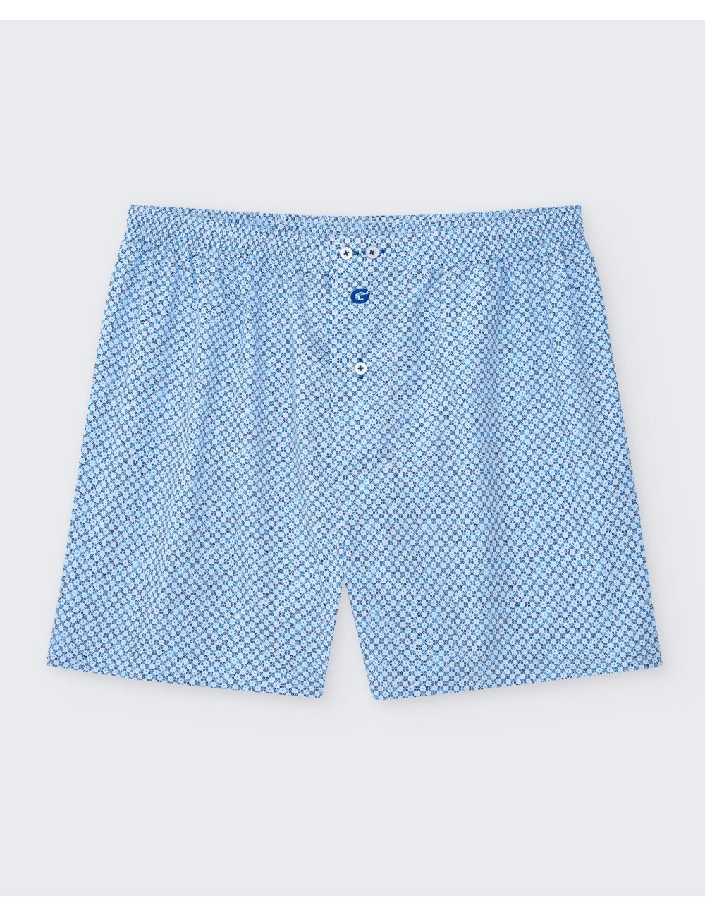 Men’s Geometric Woven Boxer Lander |100% Cotton | Giulio Men’s Geometric Woven Boxer Lander |100% Cotton | Giulio