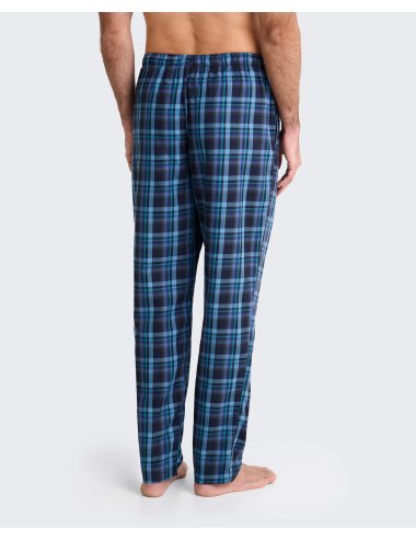 Pantalón de pijama hombre viella cuadros azules Bedmon | Giulio