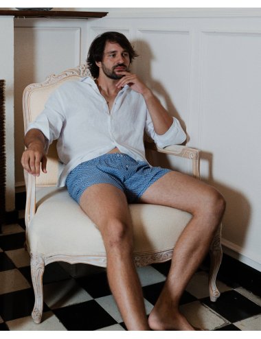 Men’s  Trance 100% Cotton Woven Boxer | Giulio