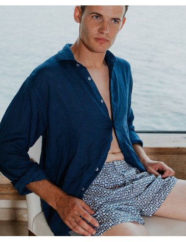 Men’s Bebop 100% Cotton Woven Boxer | Giulio