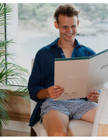 Men’s Bebop 100% Cotton Woven Boxer | Giulio