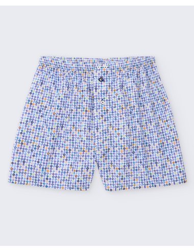 Men’s Disco 100% Cotton Woven Boxer | Giulio