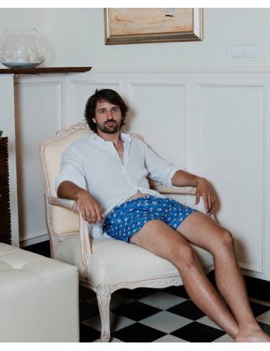 Men’s Dance 100% Cotton Woven Boxer | Giulio