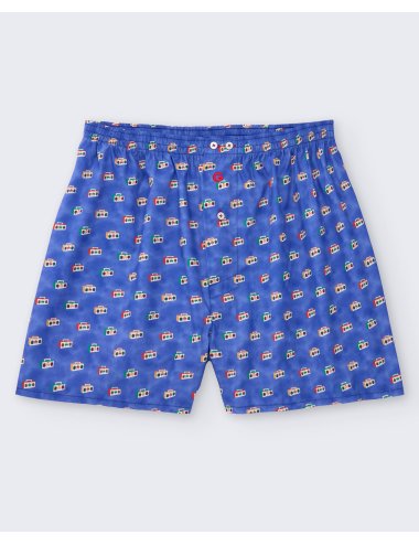 Men’s Dance 100% Cotton Woven Boxer | Giulio