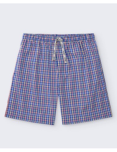 Men's Multicolor Short Pants Giulio - Pyjama's Pants Blues
