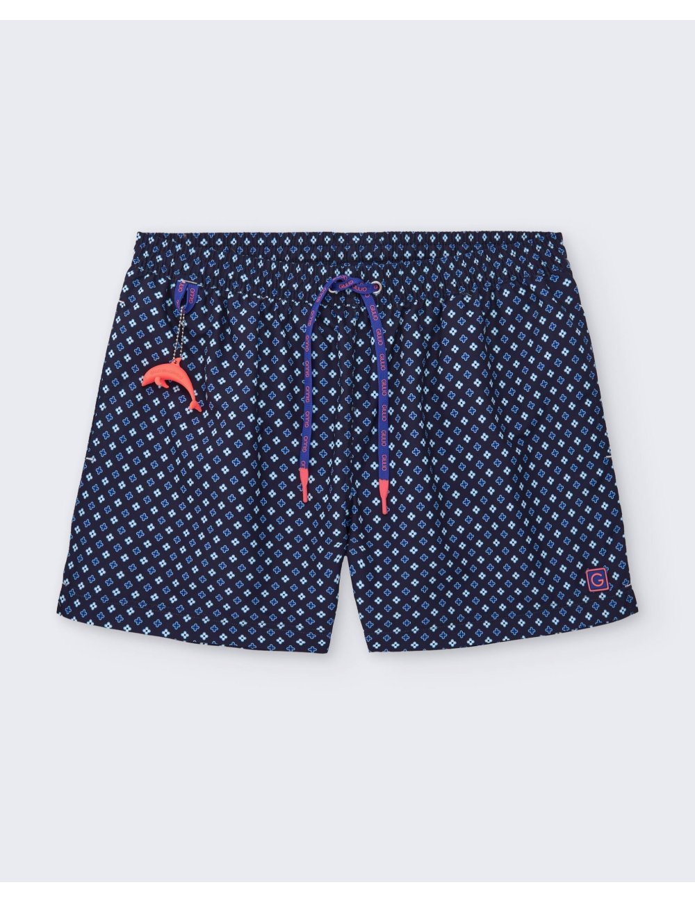 Brindisi Men’s Polyester Swimsuit with Geometric Print | Giulio