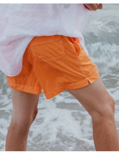 Bañador Hombre Nylon Color Naranja Monaco | Secado Rápido | Giulio