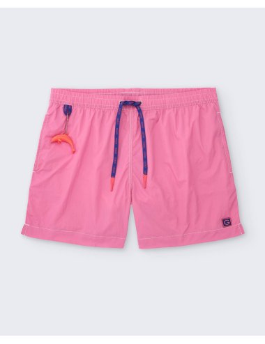 Men’s Pink Swimsuit – Quick Dry Nylon | Giulio