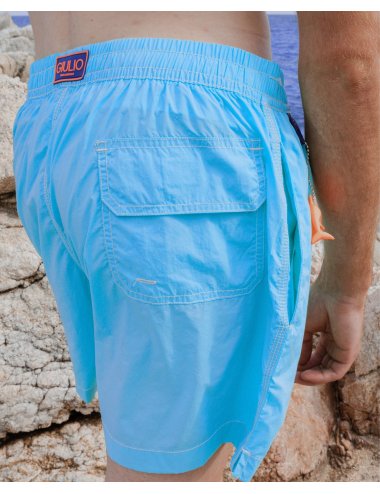 Bañador Hombre Nylon Color Azul Turquesa Monaco | Secado Rápido | Giulio